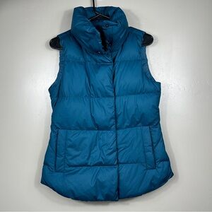Athleta Downtown Vest in Teal Blue Size Small